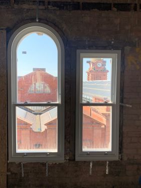 Click Here To Enlarge This Photo Of Sashless Timber Frames 